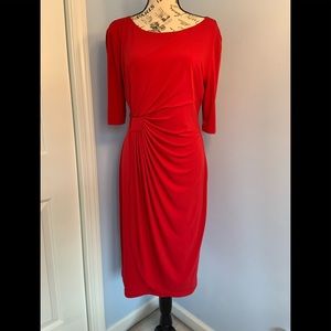 Red DressBarn Dress, Sz. 10, NWOT